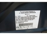 2004 MAZDA6 Color Code for Squall Blue Metallic - Color Code: 28F
