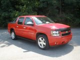 2010 Victory Red Chevrolet Avalanche LT #66557265