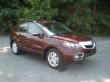 2011 Basque Red Pearl Acura RDX Technology #66557260