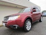 2011 Camelia Red Metallic Subaru Forester 2.5 X Limited #66557244