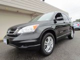 2010 Crystal Black Pearl Honda CR-V EX-L AWD #66557243