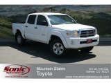 2010 Super White Toyota Tacoma V6 SR5 TRD Double Cab 4x4 #66556544