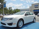 2012 White Suede Ford Fusion S #66556708