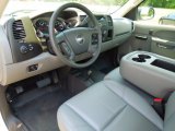 2011 GMC Sierra 2500HD Work Truck Regular Cab 4x4 Dark Titanium Interior
