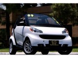 2009 Crystal White Smart fortwo passion cabriolet #66616374