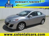 2010 Liquid Silver Metallic Mazda MAZDA3 i Sport 4 Door #66616333