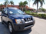 Midnight Blue Nissan Xterra in 2008