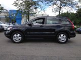 2010 Crystal Black Pearl Honda CR-V LX AWD #66616267