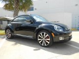 2012 Deep Black Pearl Metallic Volkswagen Beetle Turbo #66616238