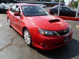 2008 Lightning Red Subaru Impreza WRX Sedan #66616215