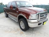 2005 Ford F250 Super Duty King Ranch Crew Cab 4x4 Front 3/4 View