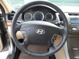 2009 Hyundai Sonata Limited V6 Steering Wheel