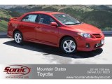 2012 Barcelona Red Metallic Toyota Corolla S #66615454