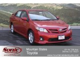 2012 Barcelona Red Metallic Toyota Corolla S #66615453