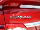 2012 Toyota Corolla S Marks and Logos