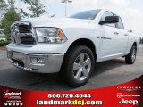 2012 Bright White Dodge Ram 1500 Big Horn Quad Cab #66615713
