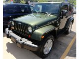 2007 Jeep Green Metallic Jeep Wrangler Sahara 4x4 #66616086