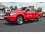 2012 Race Red Ford F150 STX SuperCab #66616058
