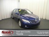 2011 Blue Ribbon Metallic Toyota Camry XLE #66681290