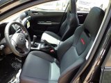2012 Subaru Impreza WRX Limited 5 Door WRX Carbon Black Interior