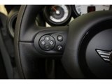 2012 Mini Cooper Roadster Controls