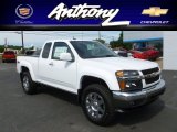 2012 Summit White Chevrolet Colorado LT Extended Cab 4x4 #66681541