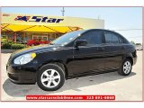 2010 Ebony Black Hyundai Accent GLS 4 Door #66681267