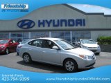 2010 Liquid Silver Hyundai Elantra Blue #66680956