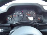 2008 Jeep Wrangler X 4x4 Gauges