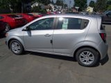 Silver Ice Metallic Chevrolet Sonic in 2012