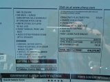 2012 Chevrolet Sonic LT Hatch Window Sticker