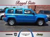 2008 Surf Blue Pearl Jeep Patriot Sport 4x4 #66680877