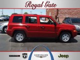 2007 Inferno Red Crystal Pearl Jeep Patriot Sport #66680871