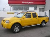 2003 Nissan Frontier Solar Yellow