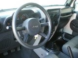 2008 Jeep Wrangler X 4x4 Steering Wheel
