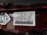 2012 TSX Color Code for Basque Red Pearl - Color Code: R530P