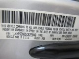 2005 Grand Cherokee Color Code for Bright Silver Metallic - Color Code: PSB