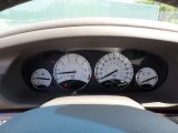 2001 Chrysler Sebring LXi Sedan Gauges