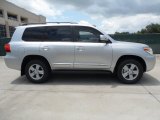 Classic Silver Metallic Toyota Land Cruiser in 2013