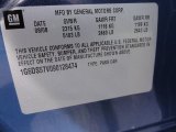 2009 Cadillac CTS 4 AWD Sedan Info Tag