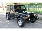 2001 Jeep Wrangler Sport 4x4 Front 3/4 View