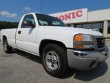 2003 Summit White GMC Sierra 1500 Regular Cab #66681121