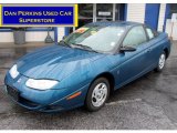 2002 Blue Saturn S Series SC1 Coupe #66680783