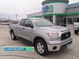 2008 Silver Sky Metallic Toyota Tundra SR5 Double Cab 4x4 #66681307