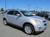 2011 Silver Ice Metallic Chevrolet Equinox LTZ AWD #66681304