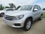 2012 Reflex Silver Metallic Volkswagen Tiguan S #66736590