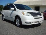 2004 Arctic Frost White Pearl Toyota Sienna XLE #66736395