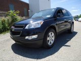 2010 Dark Blue Metallic Chevrolet Traverse LT #66736328