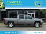 2008 Graystone Metallic Chevrolet Silverado 1500 LT Crew Cab #66773977