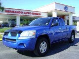 2007 Electric Blue Mitsubishi Raider LS Extended Cab #6564812